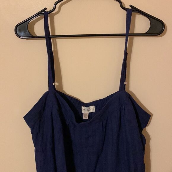 Knox rose blue maxi dress size XXL NWT - Picture 2 of 5
